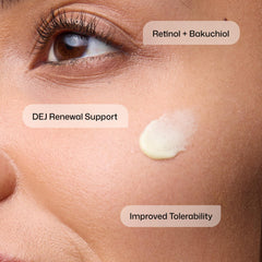 Revision Skincare applying cream from jar onto fingertip for easy nightly use