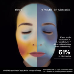 Revision Skincare serum droplet texture showing lightweight hydration