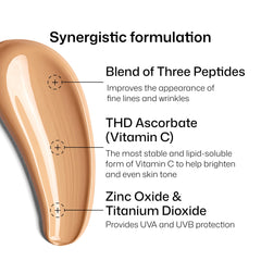 Revision Skincare tube held in hand showing compact 1.7 oz travel-friendly size