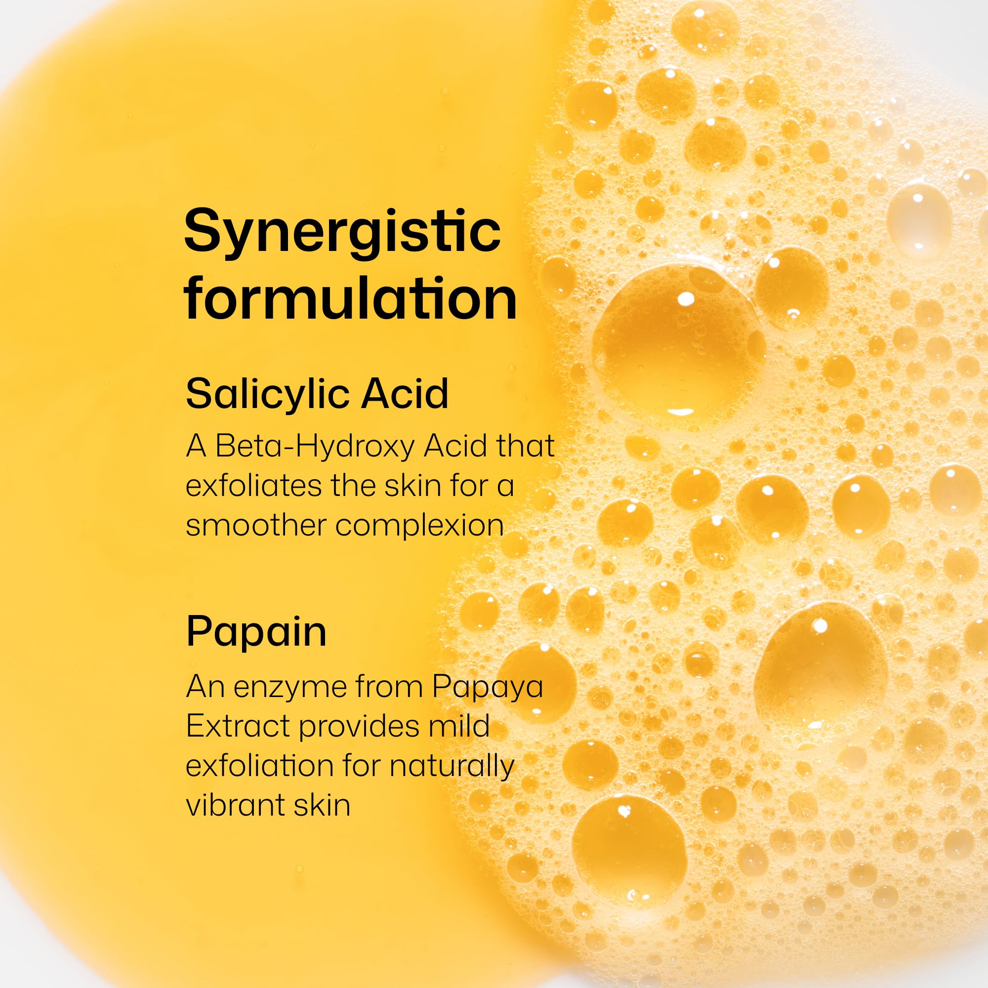 Revision Skincare creamy cleanser texture demonstrating gentle polish