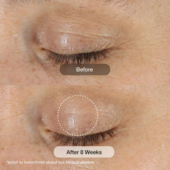Revision Skincare close-up of cream texture highlighting smooth application