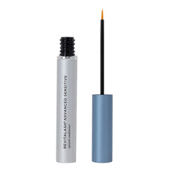 RevitaLash front packaging showing compact 2.0 mL tube, clear gentle formula benefit