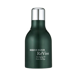 RéVive front bottle view showing sleek rescue elixir packaging and luxury appeal
