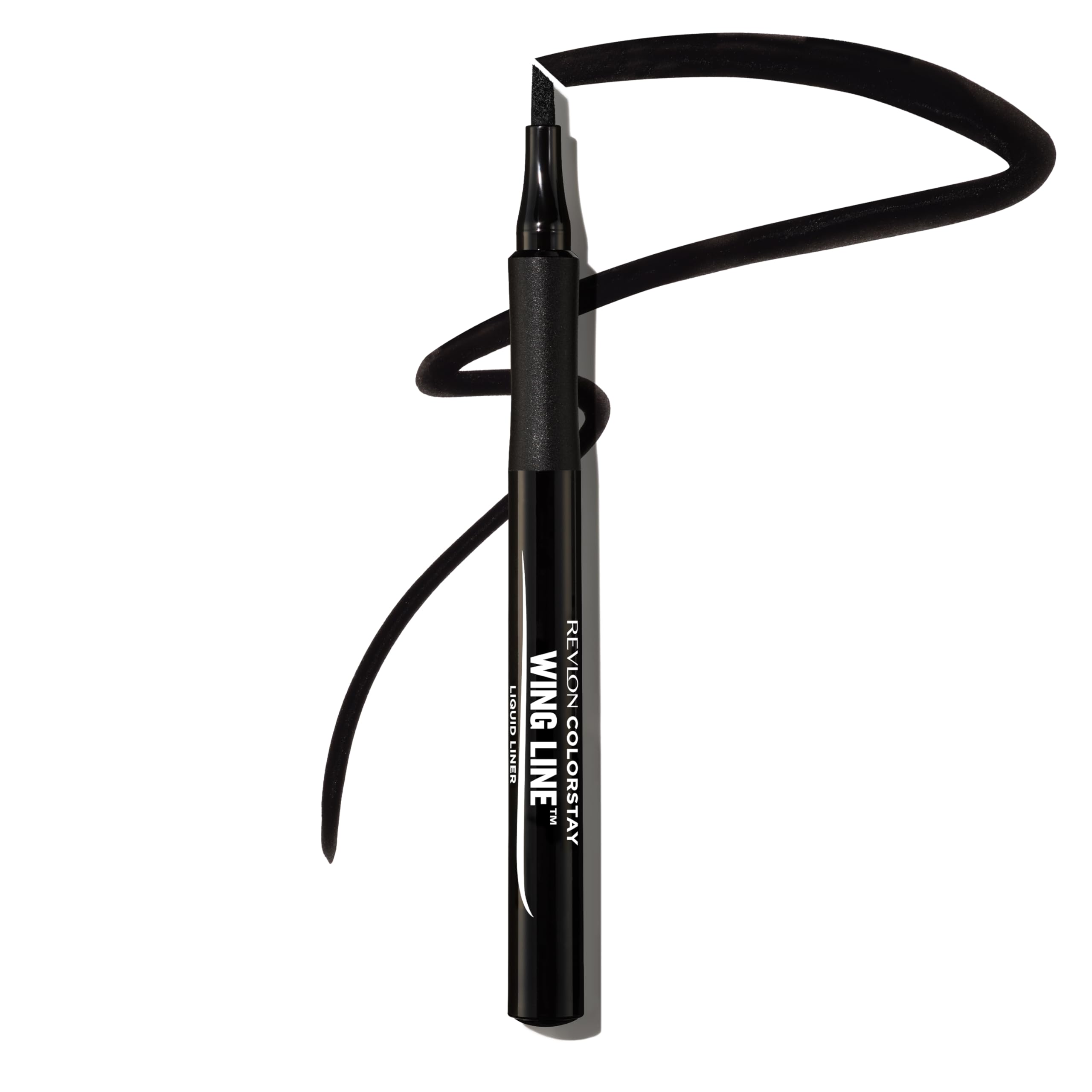 Revlon angled felt tip closeup for precise winged liner control and crisp edges