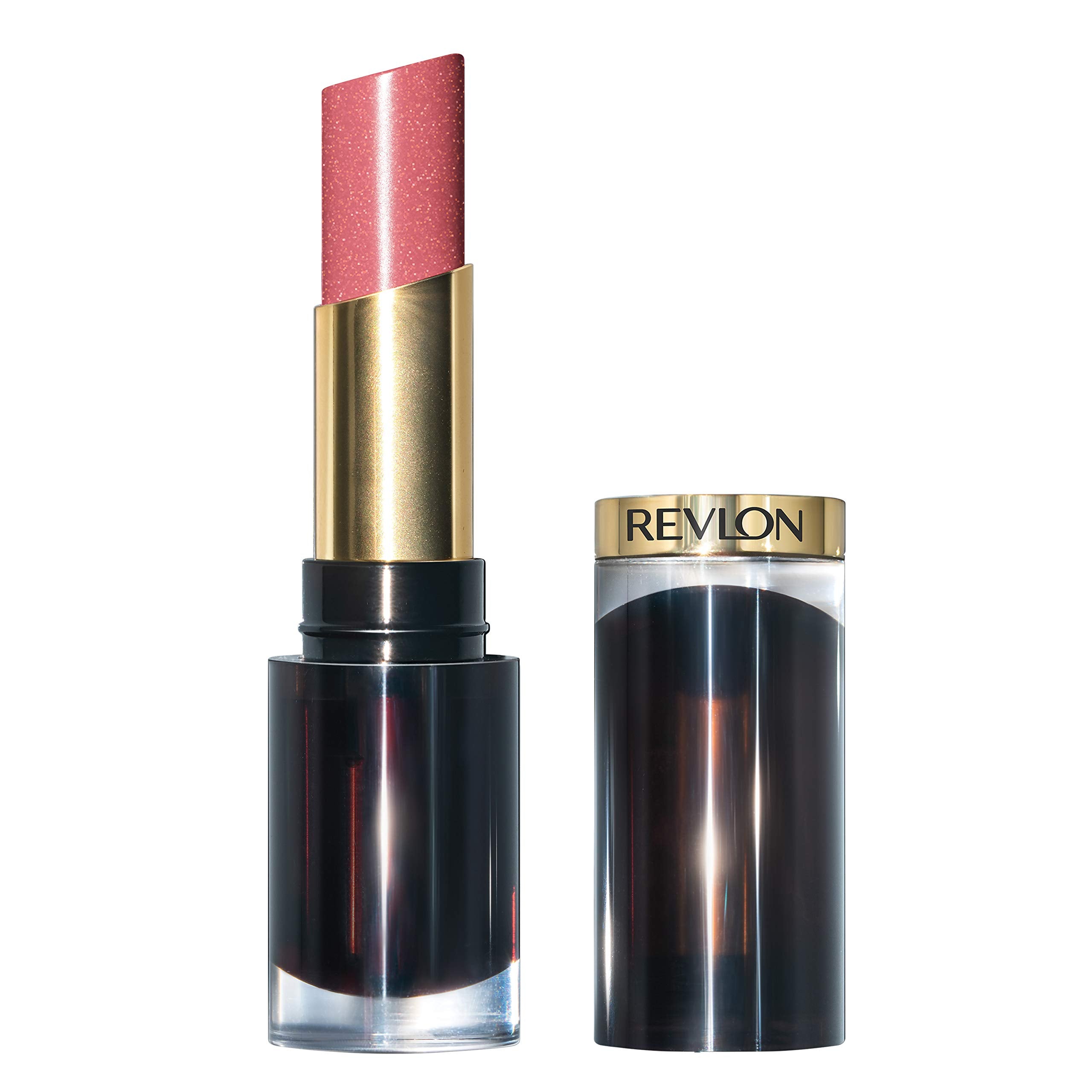 Revlon Beaming Strawberry front packaging showing glossy color and nourishing finish