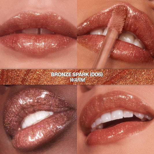 REVLON Bronze Spark open tube with oversized applicator for easy coverage