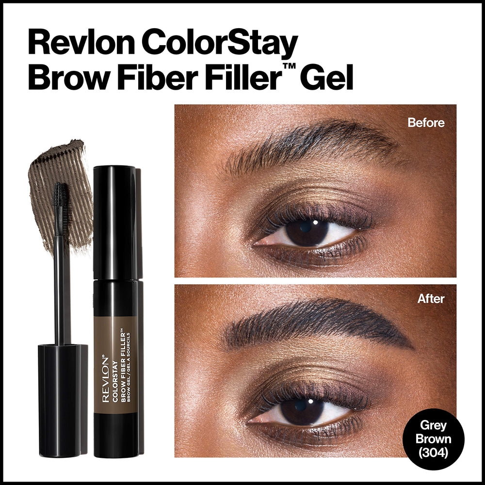 Revlon close-up of 2-in-1 brush and comb applicator for precise shaping