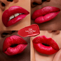 REVLON lipstick bullet closeup demonstrating smooth tip and precise application benefit