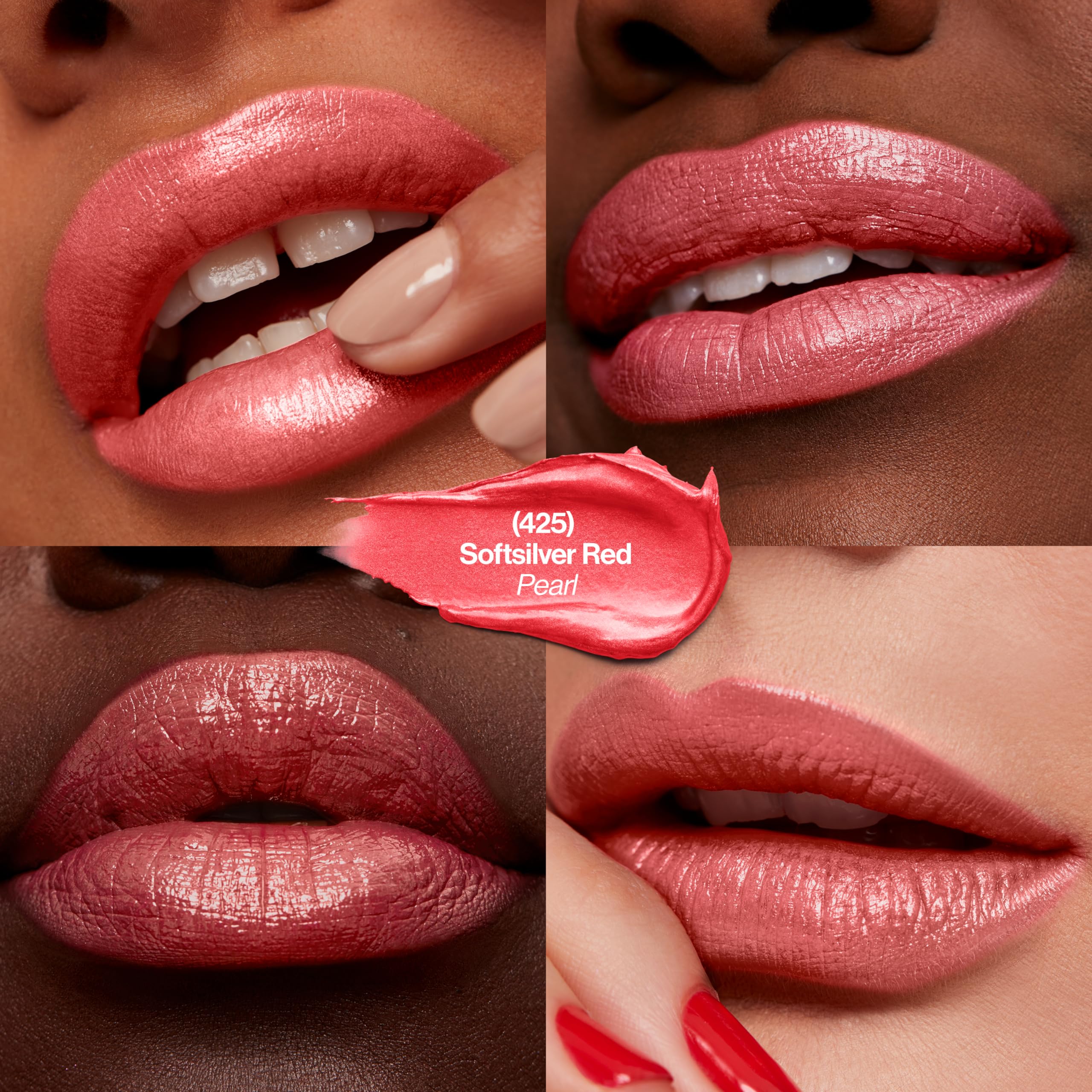 Revlon bullet closeup revealing smooth tip and pearl finish for precise application