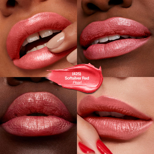 Revlon bullet closeup revealing smooth tip and pearl finish for precise application