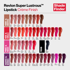 Revlon Cherry Blossom swatch on arm showing true color payoff and vibrant finish