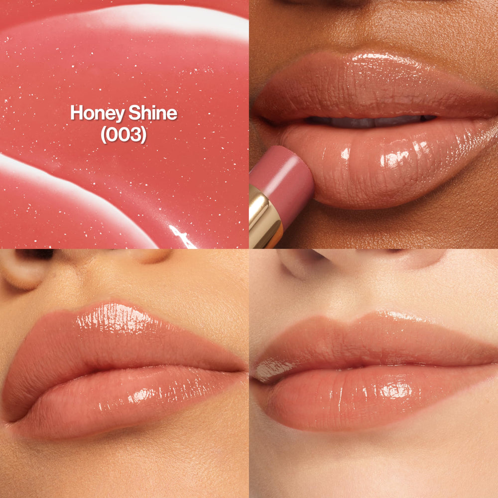 REVLON close-up texture of balm highlighting buttery, non-sticky finish