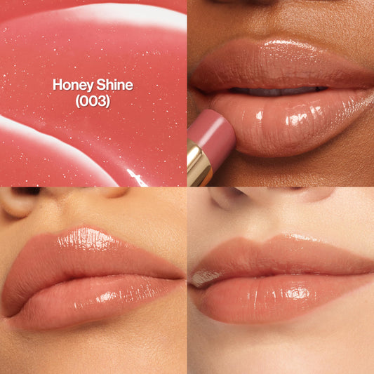 REVLON close-up texture of balm highlighting buttery, non-sticky finish