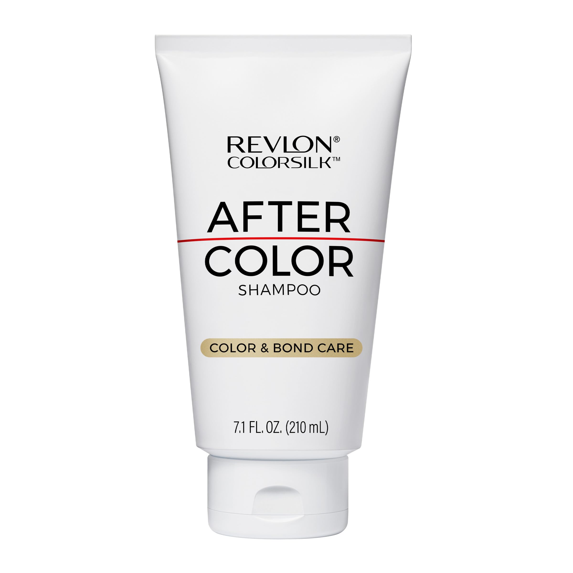 REVLON ColorSilk front bottle view showing product and benefit of color care