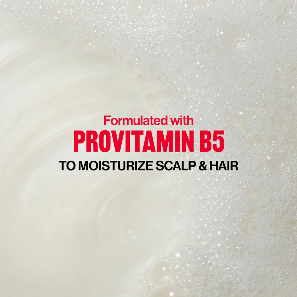 REVLON ColorSilk shampoo pouring from bottle demonstrating easy dispensing