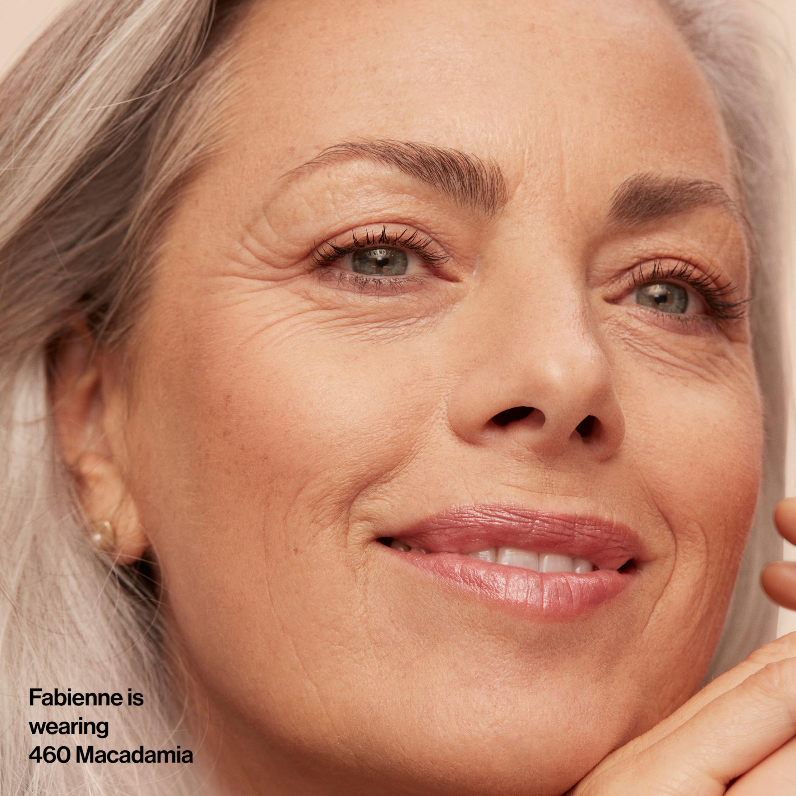 Revlon ColorStay applied with sponge for seamless, buildable coverage
