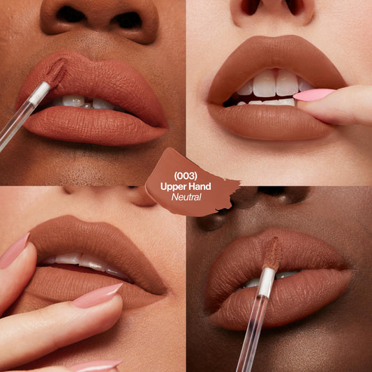 Revlon applicator closeup demonstrating wand shape for precise, mess-free application
