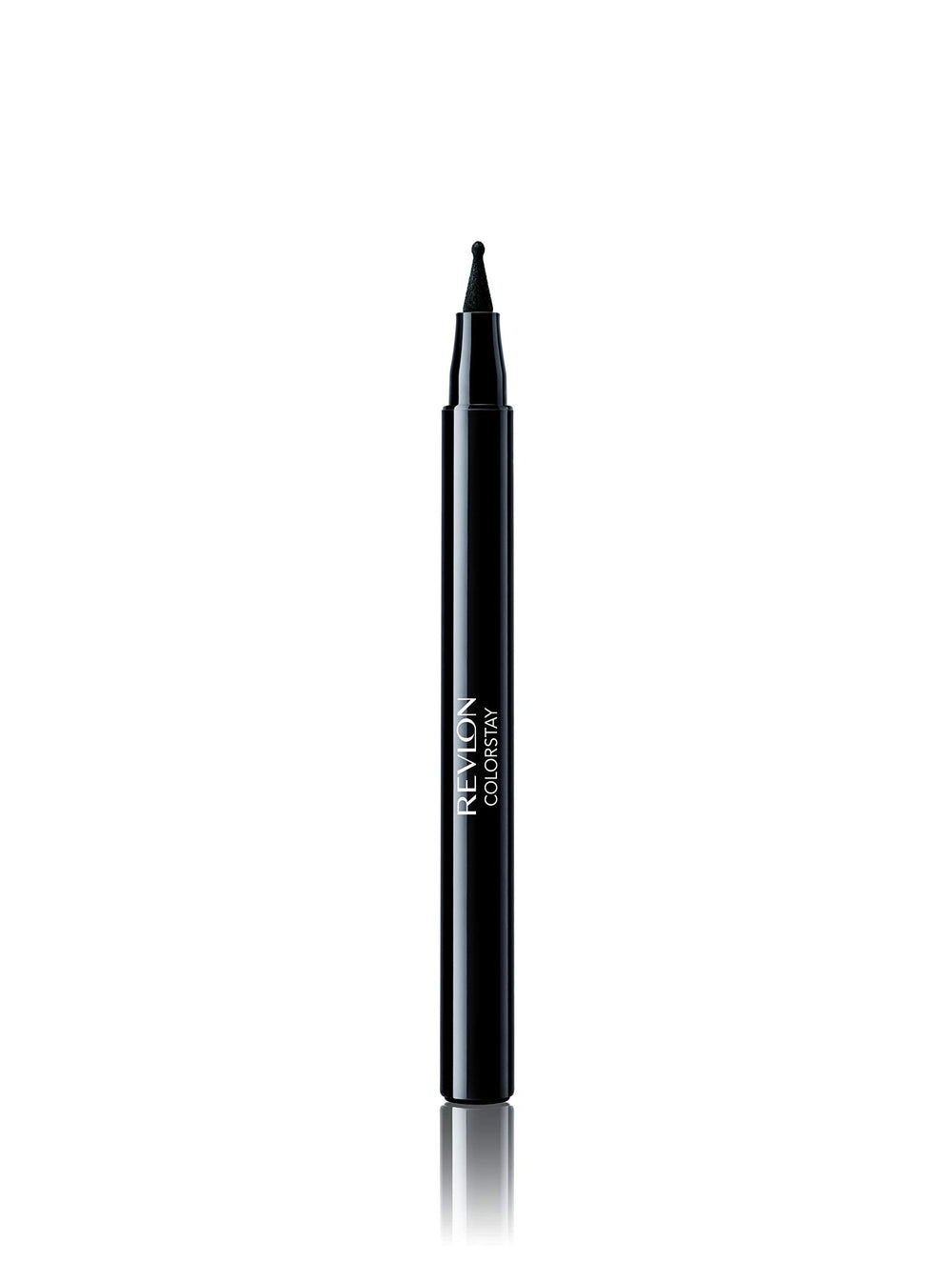 Revlon ColorStay Ball Point front packaging shows bold black liner benefits