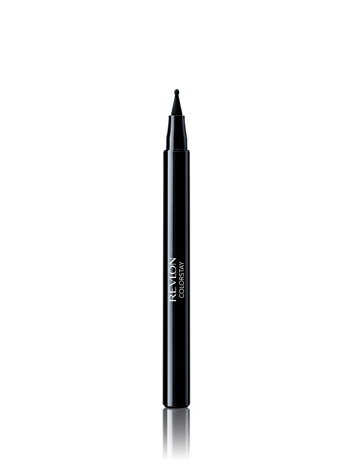 Revlon ColorStay Ball Point front packaging shows bold black liner benefits