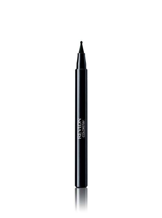 Revlon ColorStay Ball Point front packaging shows bold black liner benefits