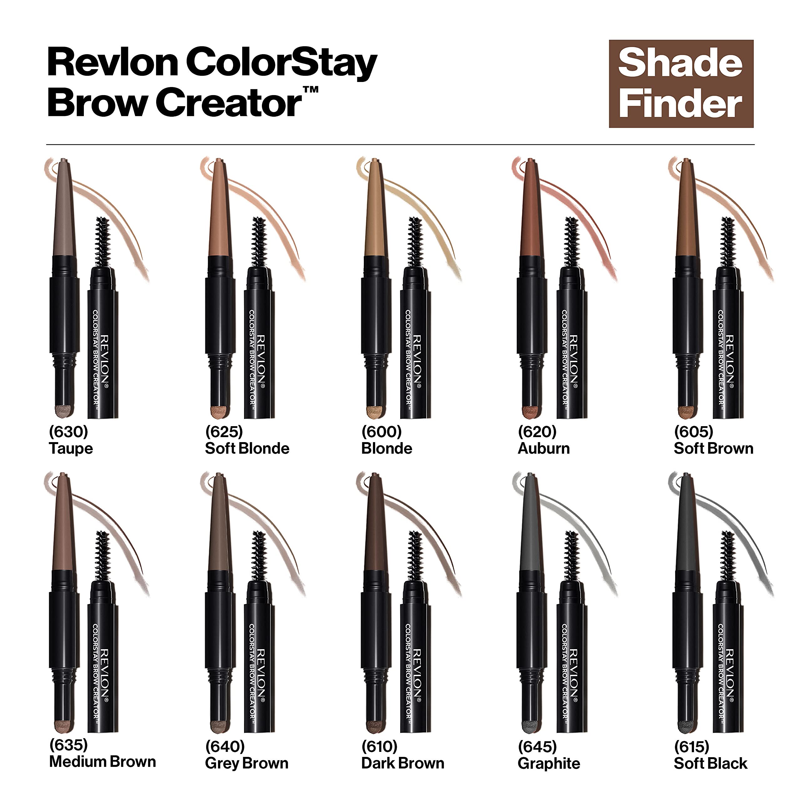 Revlon ColorStay Brow Creator inside a makeup bag lifestyle shot for portability and everyday readiness