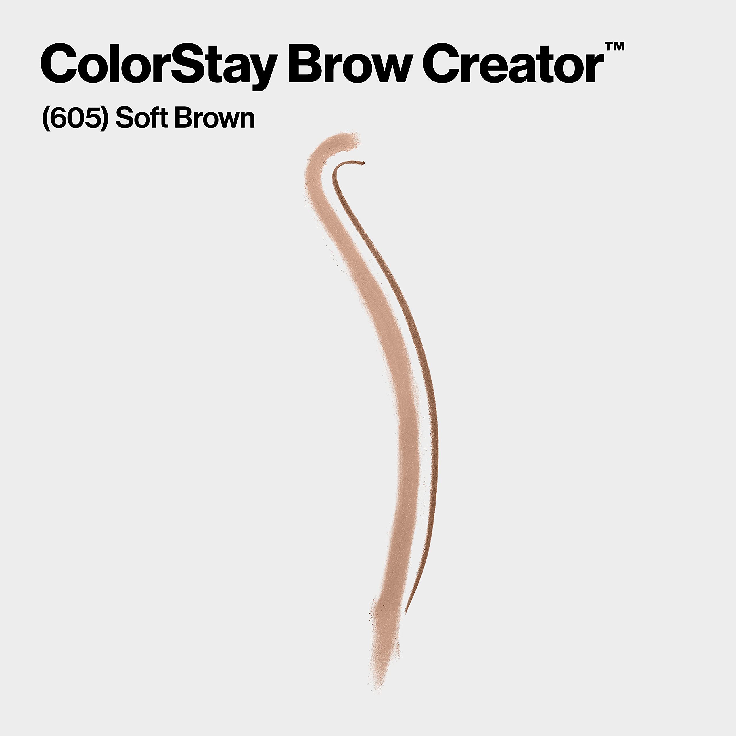 Revlon ColorStay Brow Creator fine pencil tip close-up for precise hair-like strokes
