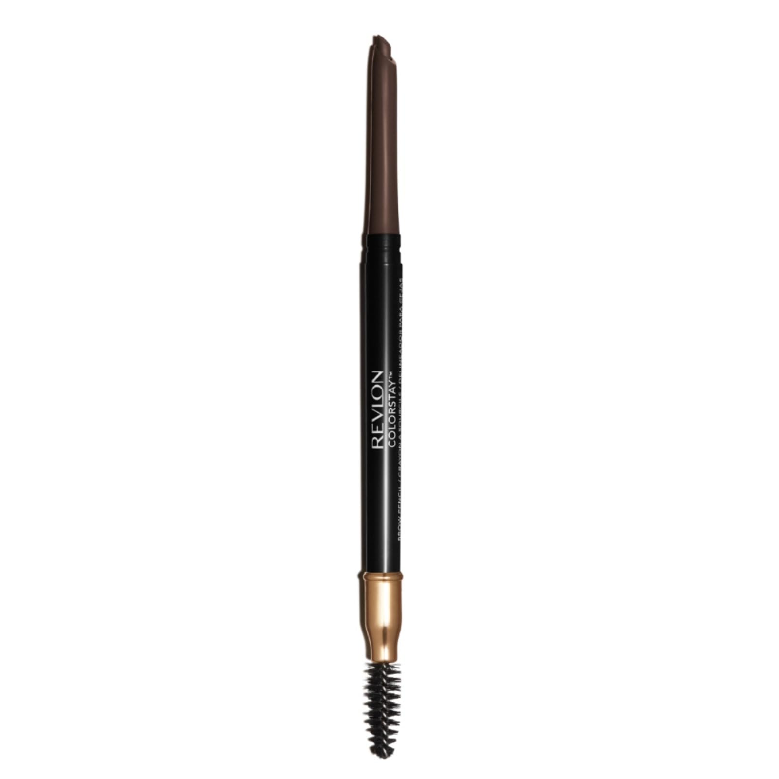 Revlon ColorStay Brow Pencil front view showing packaging and shade