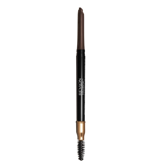 Revlon ColorStay Brow Pencil front view showing packaging and shade