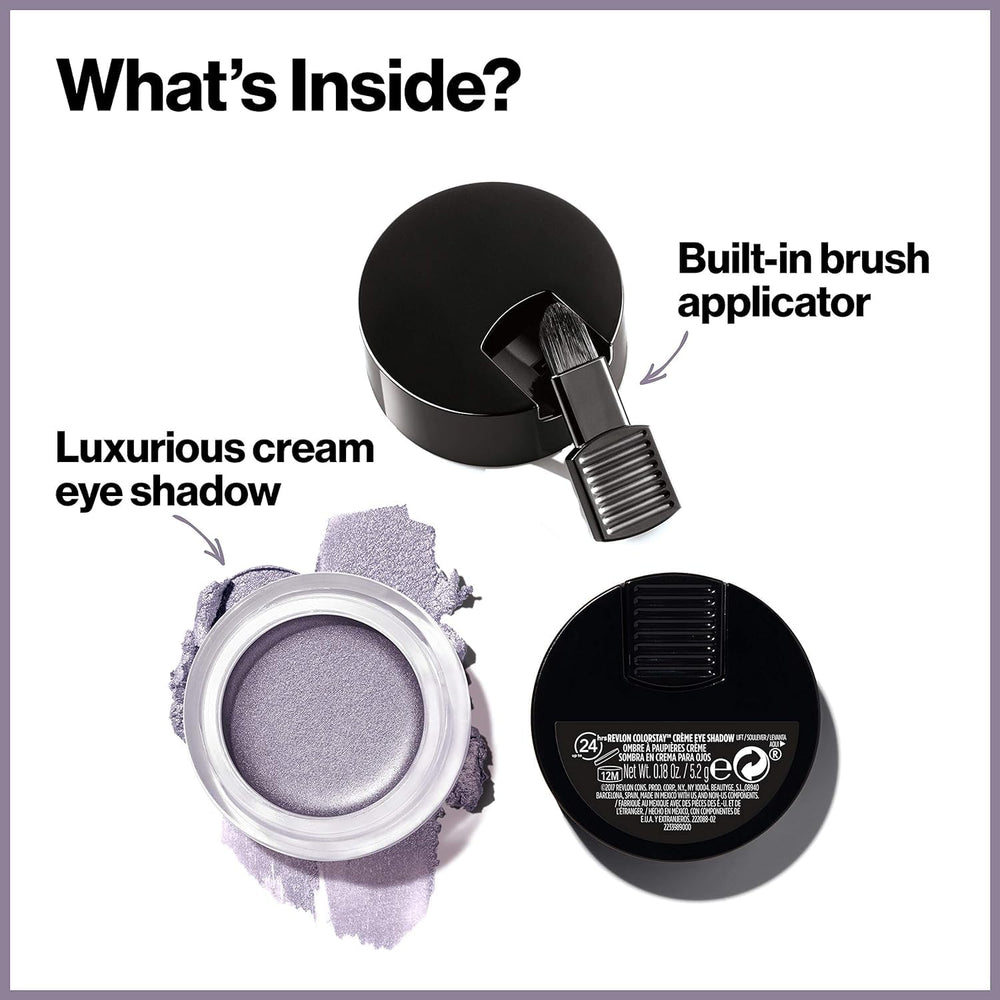 Revlon built-in brush in cap shown for precise, mess-free application
