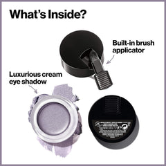 Revlon built-in brush in cap shown for precise, mess-free application