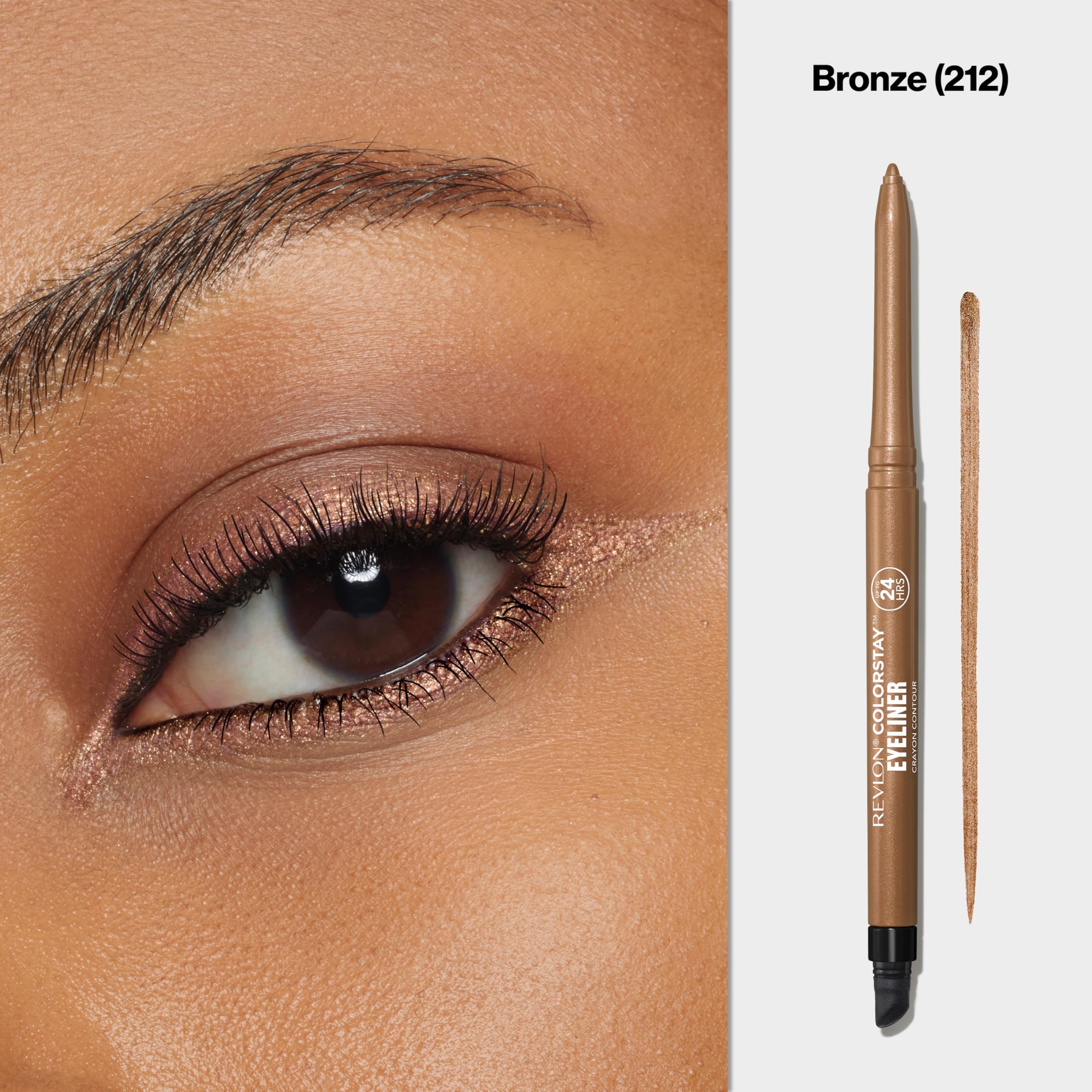 REVLON built-in sharpener detail for precise point benefit