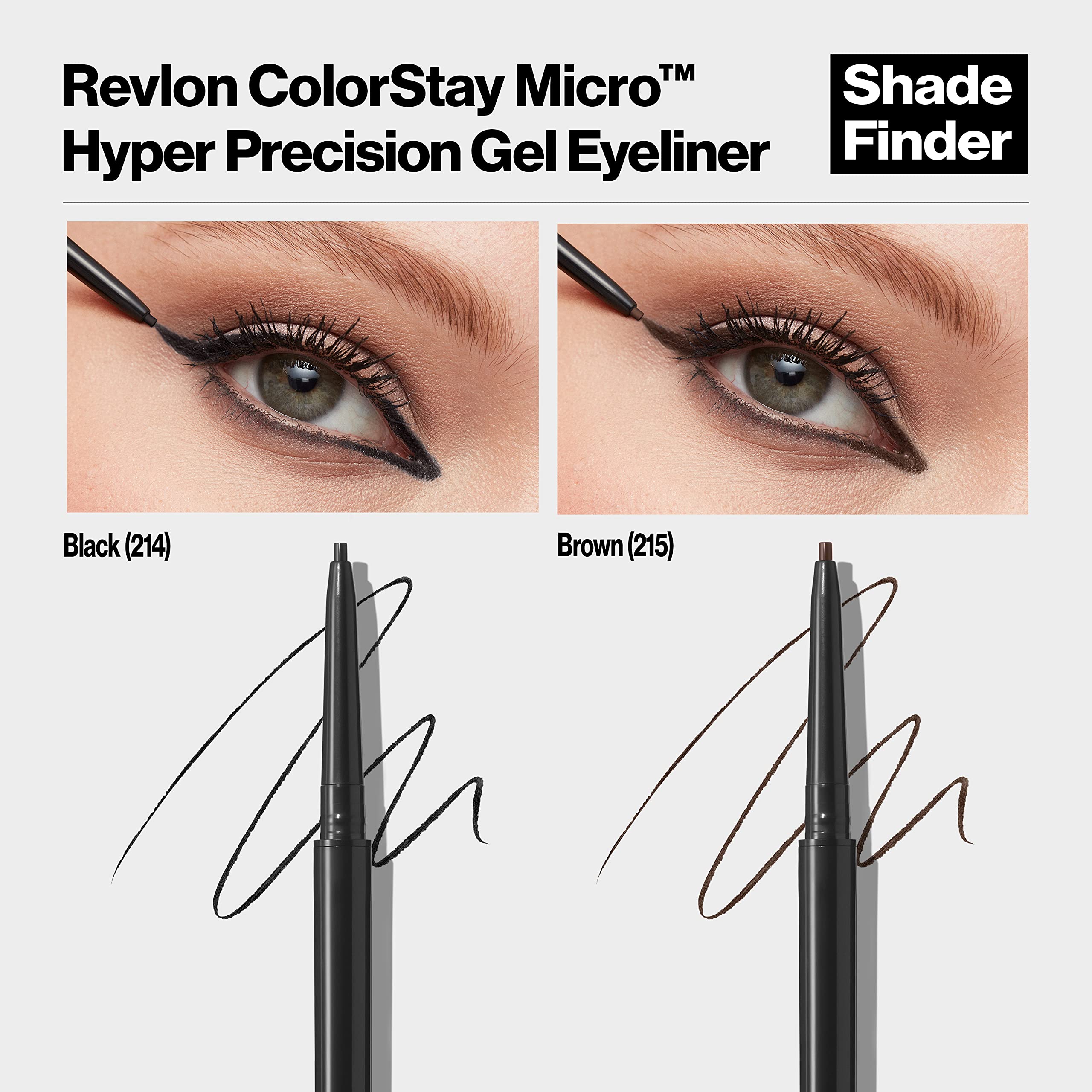 REVLON cap removed showing exposed 1.5mm tip benefit: immediate use ready