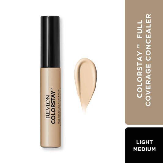 Revlon concealer stick with cap off revealing product tip for precise application