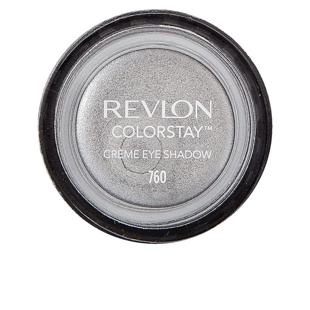 REVLON ColorStay crème eye shadow front packaging showing Earl Grey shade and built-in brush for easy application