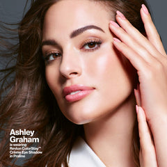 Revlon ColorStay scale with coin illustrating compact size and travel-friendly benefit