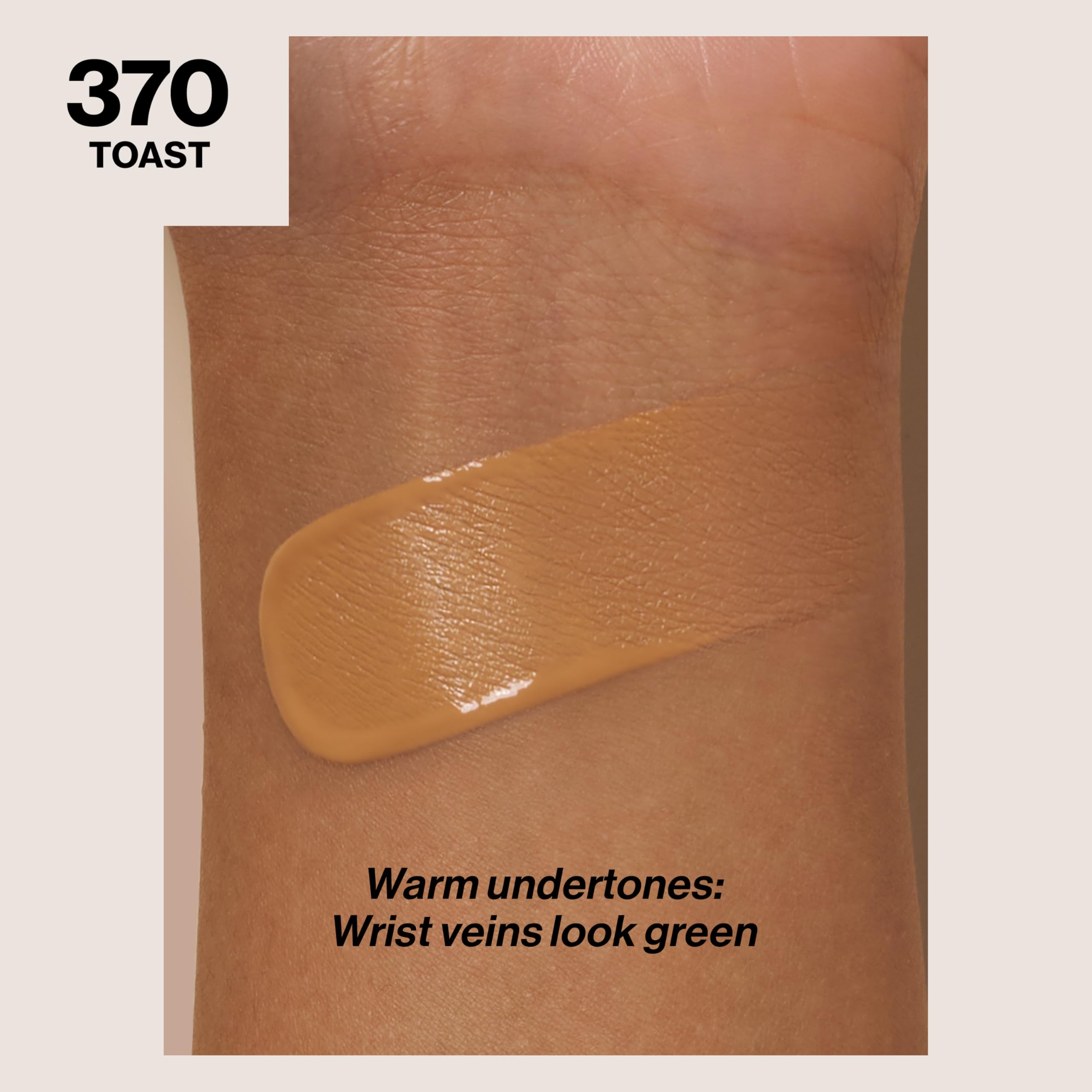 REVLON pump close-up dispensing exact foundation amount for easy control