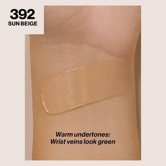 Revlon ColorStay texture close-up highlighting blendable coverage benefit