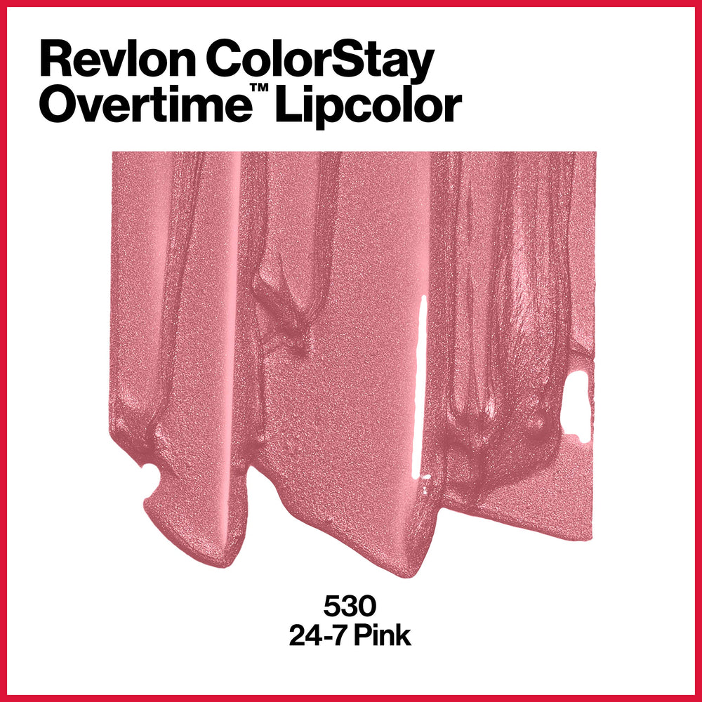 Revlon dual-ended Revlon ColorStay Overtime, two-in-one longwear and gloss