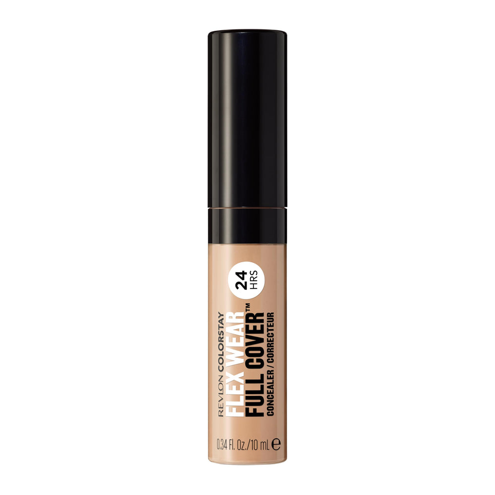 Revlon ColorStay Flex front packaging showing shade 040 Medium and benefits