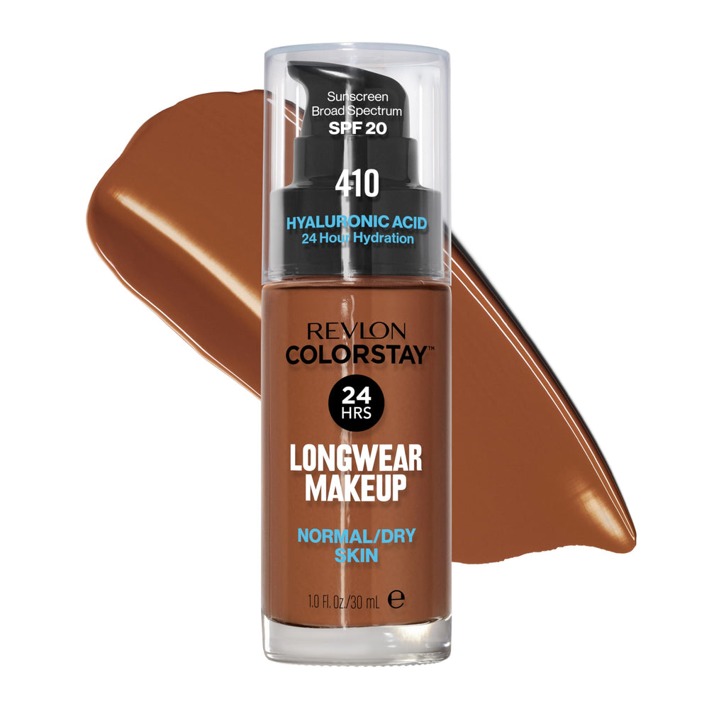 Revlon ColorStay front bottle showing product and shade for easy identification