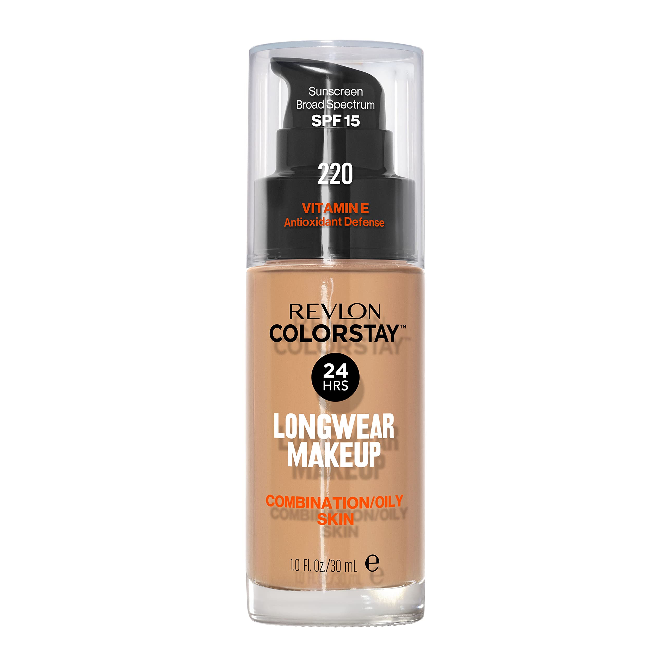 Revlon ColorStay front bottle showing label and shade for quick identification and trust