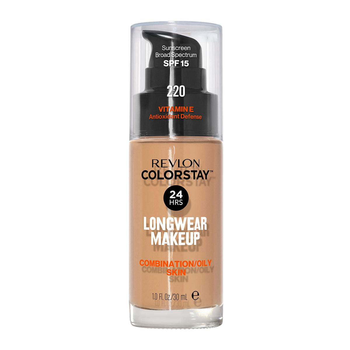 Revlon ColorStay front bottle showing label and shade for quick identification and trust