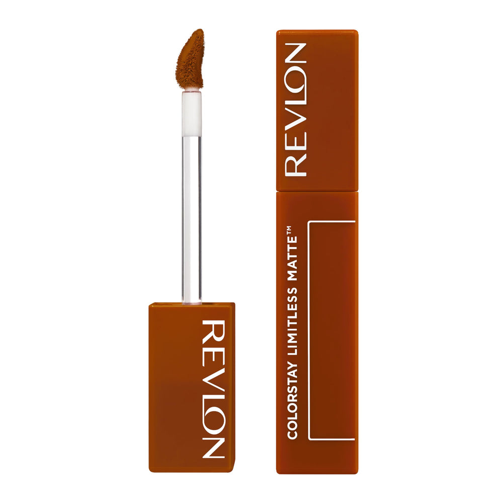 Revlon tube front view showing shade and sleek packaging benefit clarification