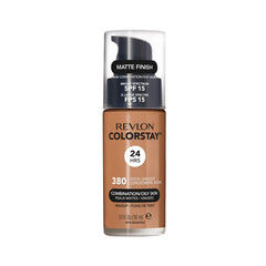 Revlon ColorStay front packaging showing bottle and label, clear product benefits