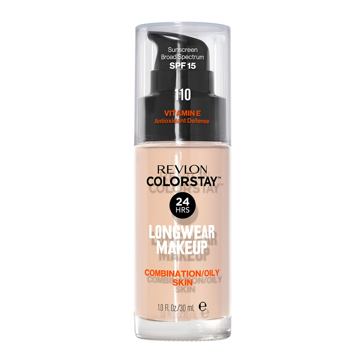 Revlon ColorStay front packaging showing bottle and shade label for easy identification