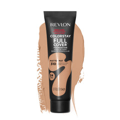 Revlon ColorStay front tube showing label and warm golden shade benefit