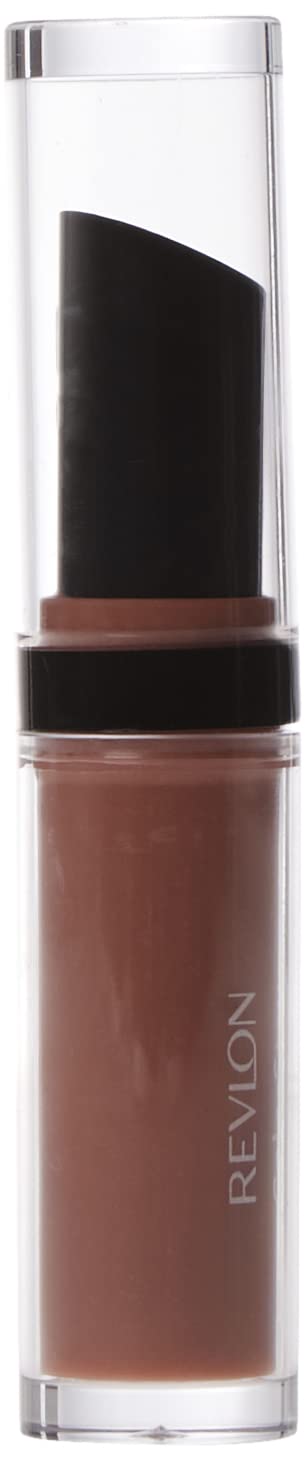 REVLON lipstick Influencer 099 texture swipe on arm highlighting velvety suede finish