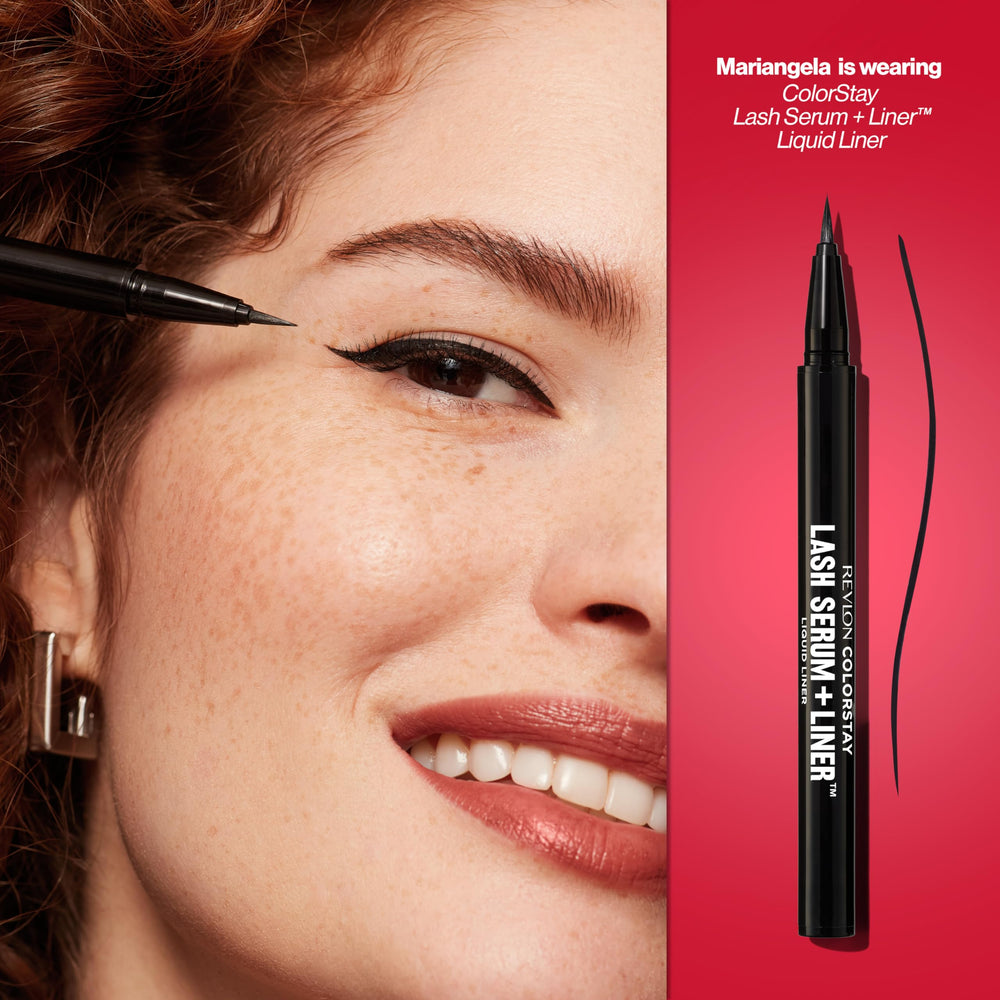 REVLON lifestyle shot in a morning bag emphasizing quick, dual-action use