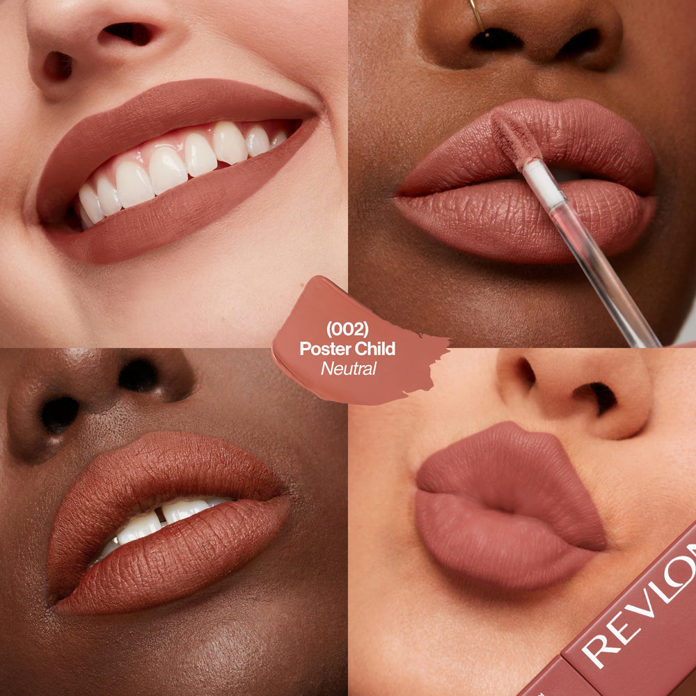 Revlon applicator closeup demonstrating precision tip for clean lines