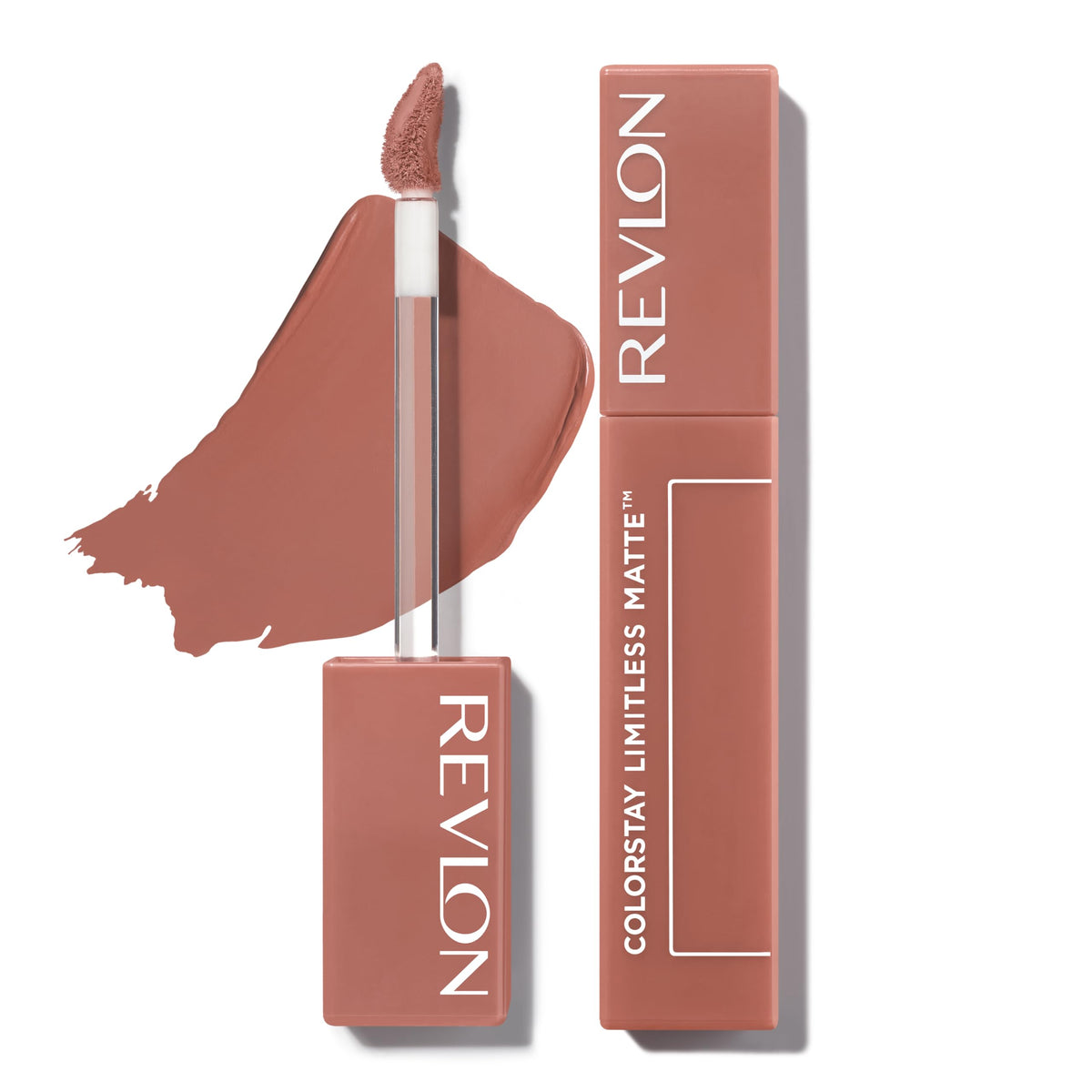 Revlon ColorStay Limitless front packaging showing shade and benefit